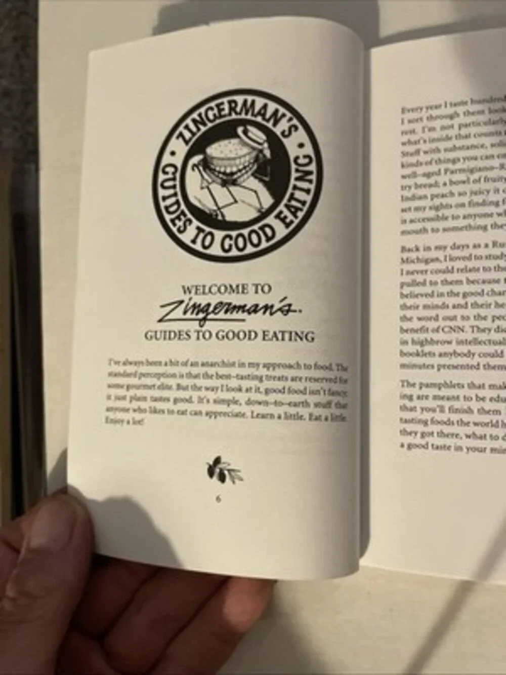 Zingerman's Guide to Good Olive Oil Ari Weinzweig (Softcover) 1995.